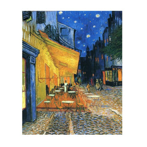 Cafe Terrace At Night - Van Gogh (30x40cm) - Painting By Numbers Kit - Artwerkes 