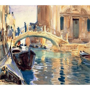 Venice - John Singer Sargent Paint By Numbers (30x40cm) - Painting By Numbers Kit - Artwerkes 
